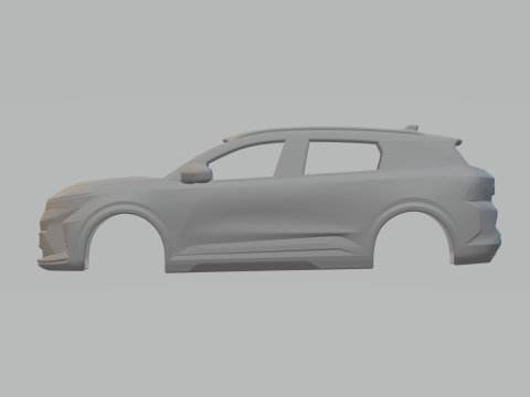 Renault e-scenic Modello di stampa 3D