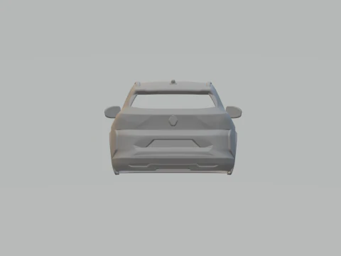 Renault e-scenic 3D Print Model