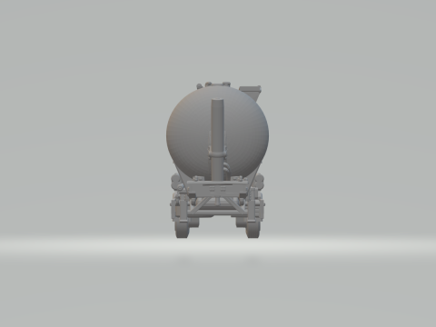 EUROPEAN SILO TRAILER Model Cetak 3D