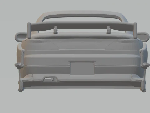 NISSAN SILVIA S15 3D Print Model