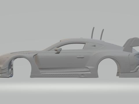 Bentley gt3 3D Print Model