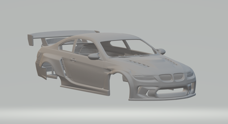 M3 drift car Modelo de Impressão 3D .c4d .max .obj .3ds .fbx .stl .blend 