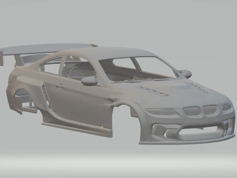 M3 drift car 3D Print Model