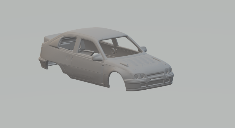 Opel kadett 3D Принт Модель .c4d .max .obj .3ds .fbx .stl .blend 