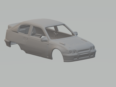 Opel kadett 3D Print Model