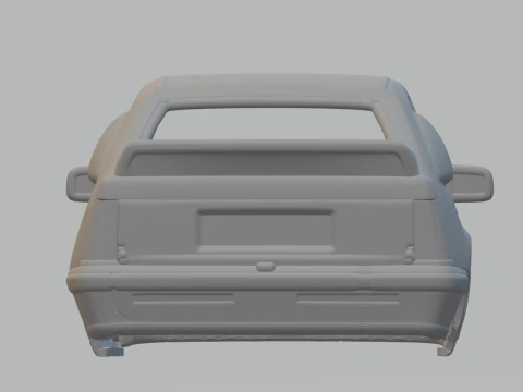 Opel kadett 3D Print Model