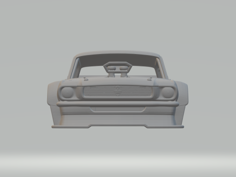 HOONICORN MUSTANG WAGON 3D 프린트 모델