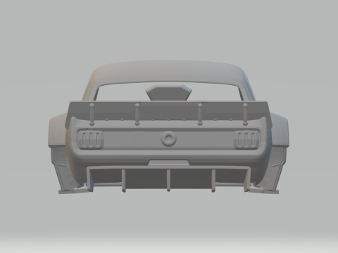 HOONICORN MUSTANG WAGON 3D 프린트 모델