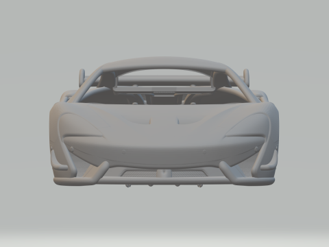 Mclaren 620r 3D 프린트 모델