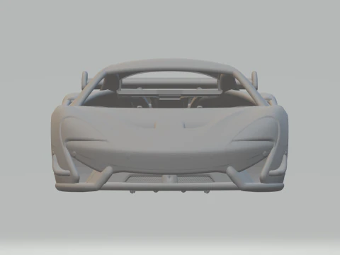 Mclaren 620r 3D Print Model