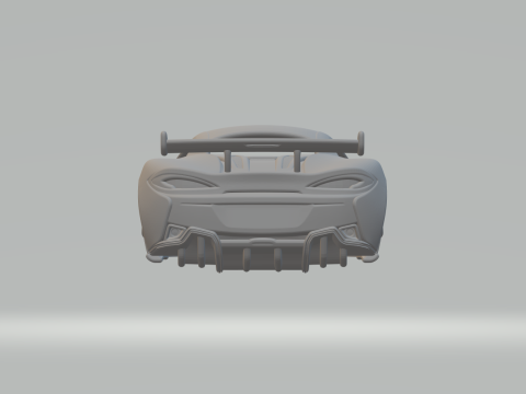 Mclaren 620r 3D 프린트 모델