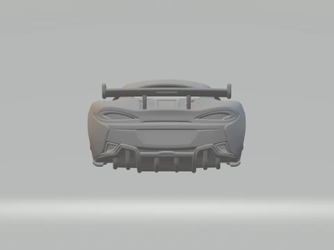 Mclaren 620r 3D Print Model