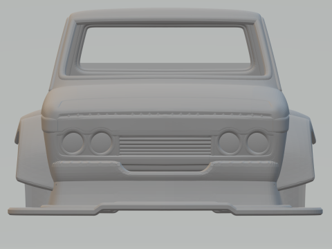 Toyota hilux custom Model Cetak 3D