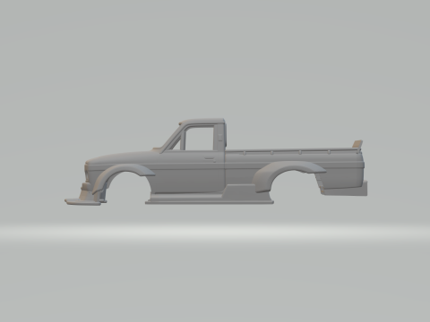 Toyota hilux custom Model Cetak 3D