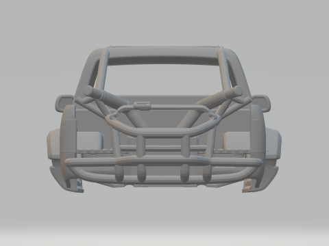 Toyota hilux double cab custom 3D-Druckmodell
