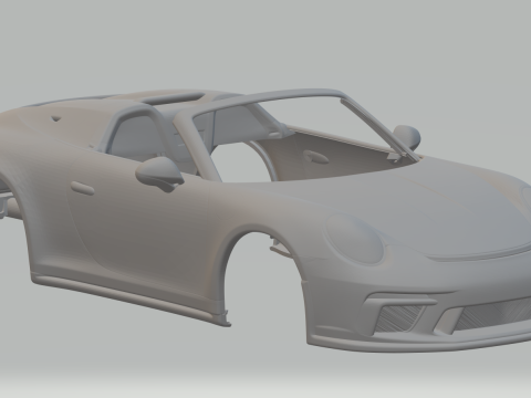 Porsche 911 speedster 3D Print Model