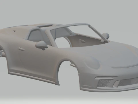 Porsche 911 velocista Modelo de Impressão 3D