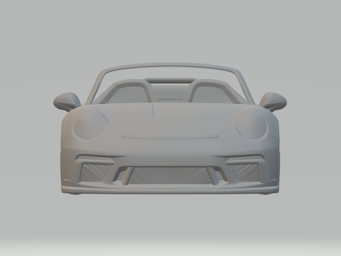 Porsche 911 speedster 3D 打印模型