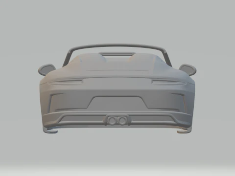 Porsche 911 speedster 3D Print Model