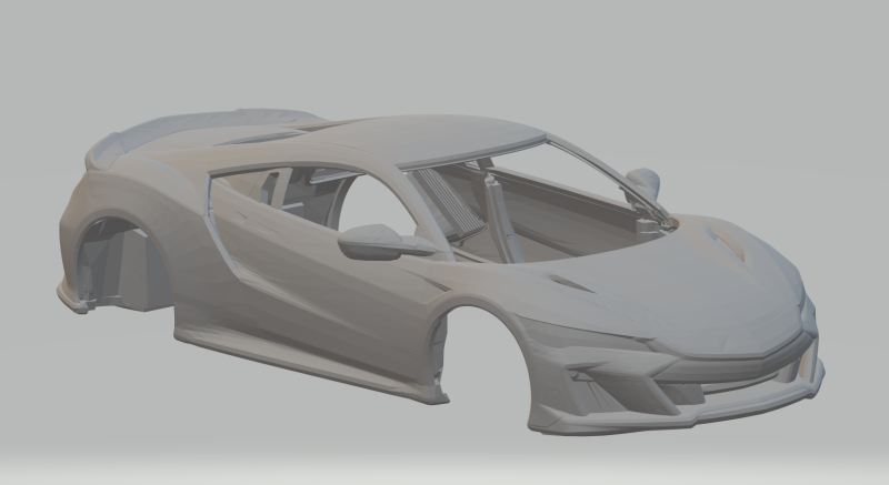Acura nsx 3D Принт Модель .c4d .max .obj .3ds .fbx .stl .blend 