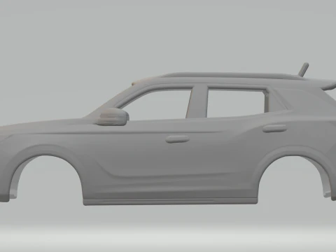 Ssangyong koronado 3D Print Model