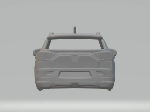 Ssangyong koronado 3D Print Model