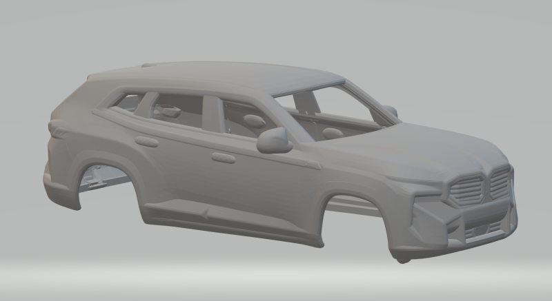 Xm 3D Baskı Modeli .c4d .max .obj .3ds .fbx .stl .blend