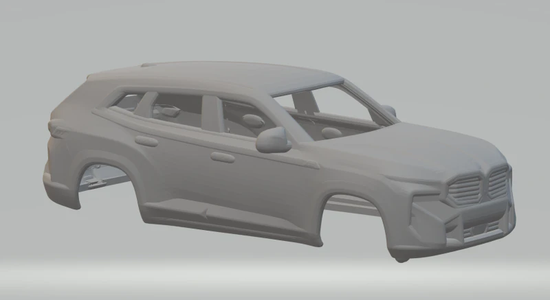 Xm 3D Print Model .c4d .max .obj .3ds .fbx .stl .blend 