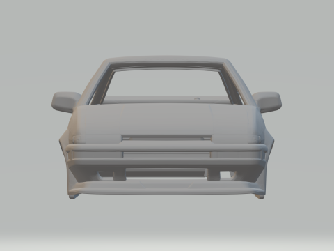 Toyota AE86 Modelo de Impressão 3D