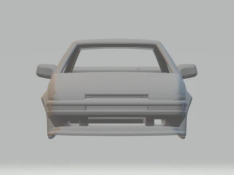 Toyota AE86 3D Druckmodell