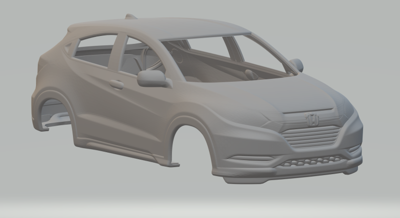 Honda HR-V 3D 프린트 모델 .c4d .max .obj .3ds .fbx .stl .blend