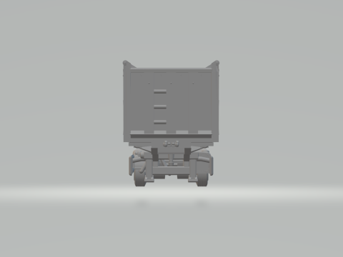 Trailer dumper 3 box 3D Принт Модель