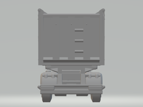 Trailer dumper 3 box 3D Принт Модель
