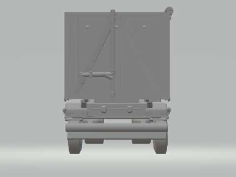 Trailer box euro 1 Modelo de Impressão 3D