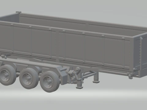Trailer dumper euro 2 3D Print Model