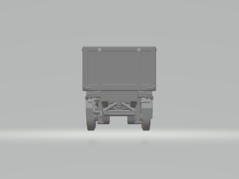 Trailer dumper euro 2 3Dプリントモデル