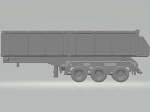 Trailer dumper euro 2 3D Print Model