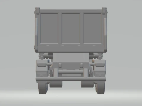Trailer dumper euro 2 3D Print Model