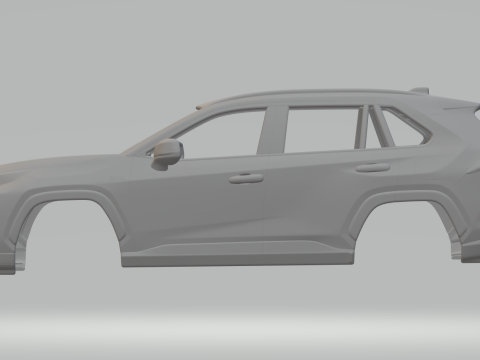 Suzuki across 3D-printmodel