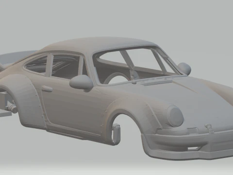 Порше 911 на замовлення 3D Принт Модель