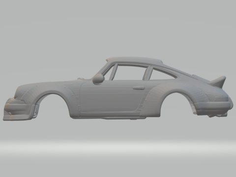 Porsche 911 custom 3D Print Model
