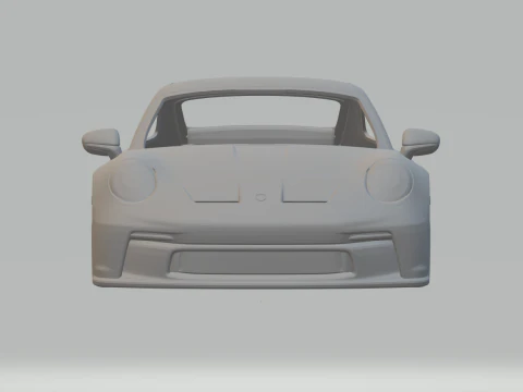 Porsche 911 gt3 touring 3D Print Model