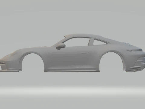 Porsche 911 gt3 touring 3D Print Model