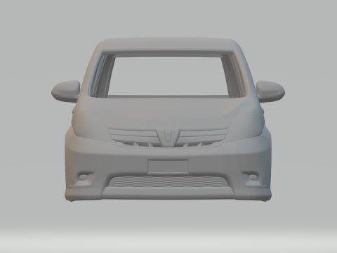Toyota isis 3D Print Model