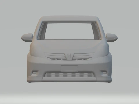 Toyota isis 3D Print Model