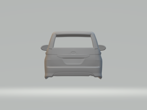 Toyota isis 3D Print Model
