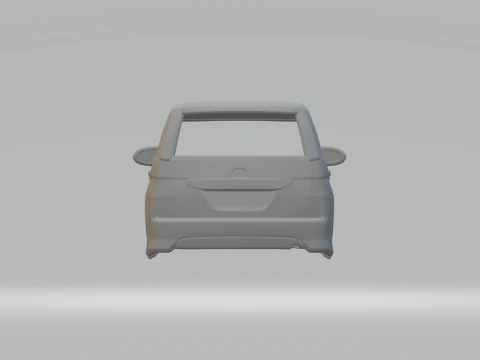 Toyota isis 3D Print Model