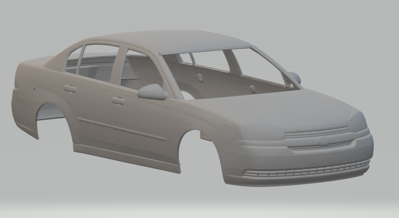 Chevrolet malibu Model Cetak 3D .c4d .max .obj .3ds .fbx .stl .blend 