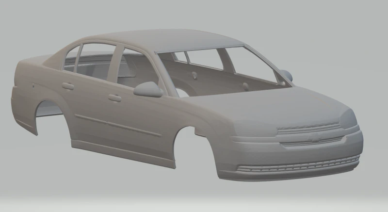 Chevrolet malibu 3D Print Model .c4d .max .obj .3ds .fbx .stl .blend 