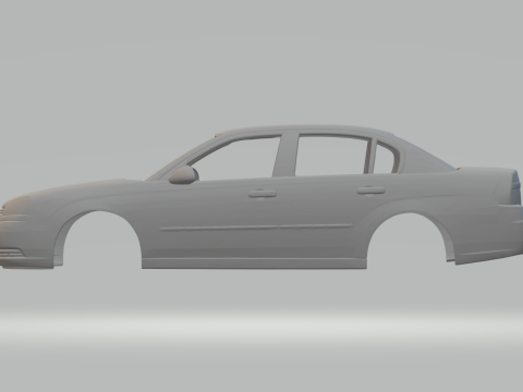 Chevrolet malibu Model Cetak 3D